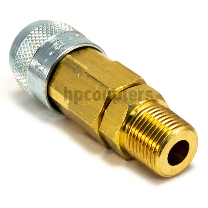 Foster LN3303, LN Series, Lincoln Coupler, Automatic 3/8" Male NPT, Brass, Steel