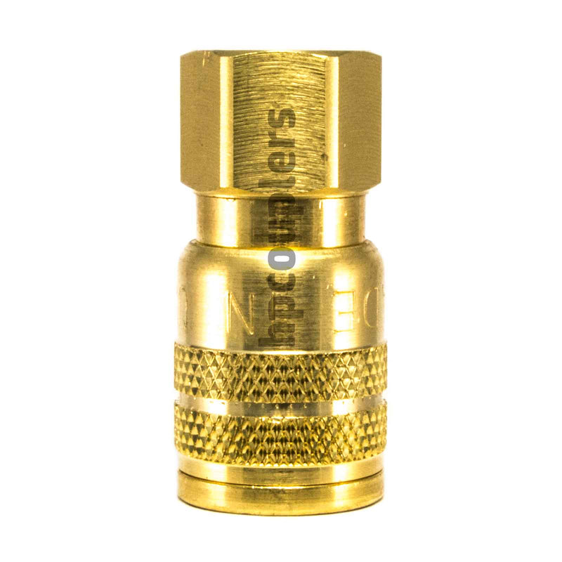 Foster SG2803, 3 Series, Industrial Coupler, Manual, Sleeve Guard, 1/8" Female NPT, Brass