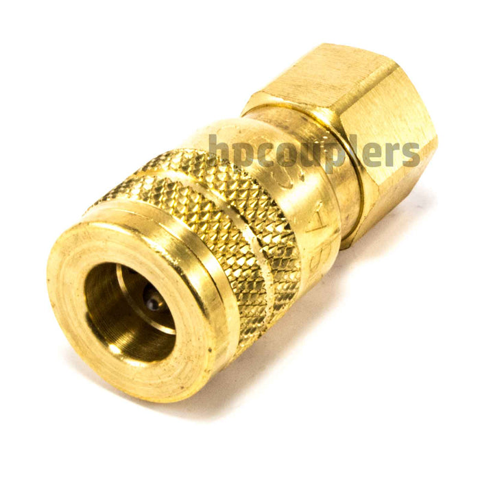 Foster SG2803, 3 Series, Industrial Coupler, Manual, Sleeve Guard, 1/8" Female NPT, Brass