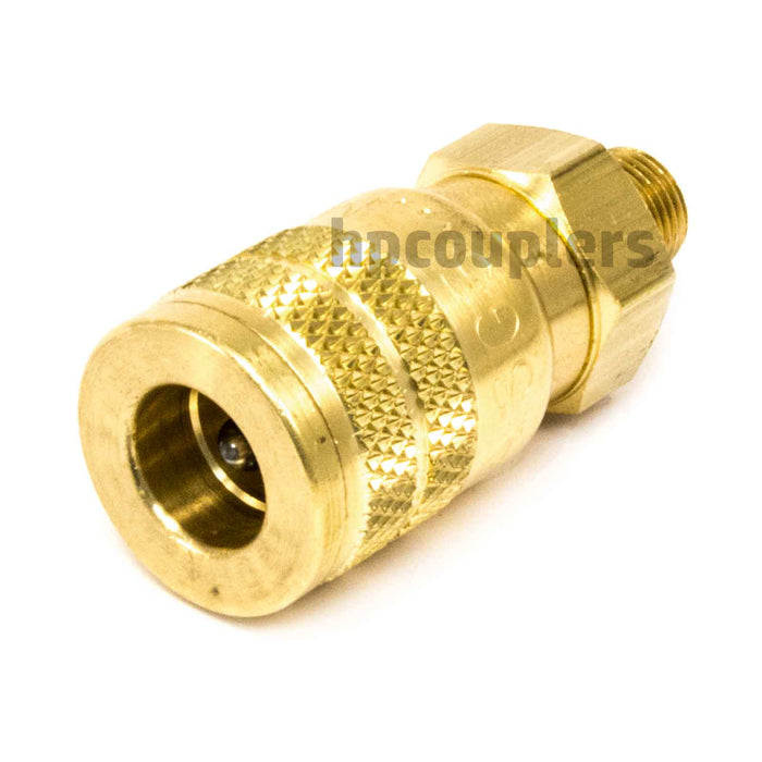 Foster SG2903, 3 Series, Industrial Coupler, Manual, Sleeve Guard, 1/8" Male NPT, Brass
