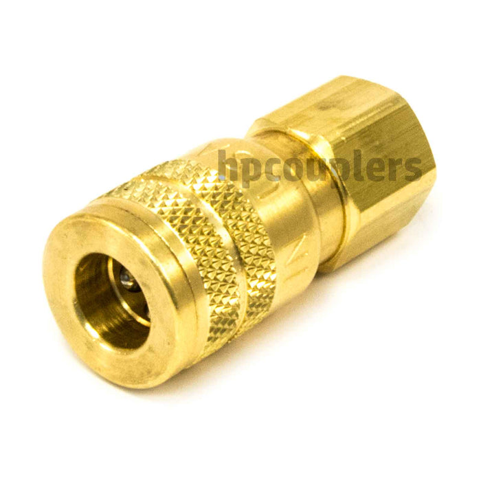 Foster SG3003, 3 Series, Industrial Coupler, Manual, Sleeve Guard, 1/4" Female NPT, Brass