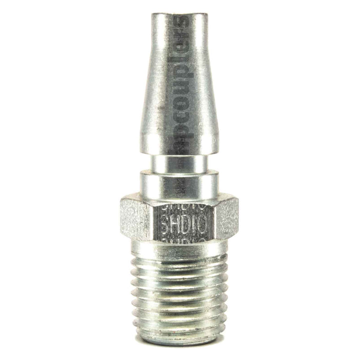 Foster SHD10, SHD Series, Schrader Plug, 1/4" Male NPT, Steel