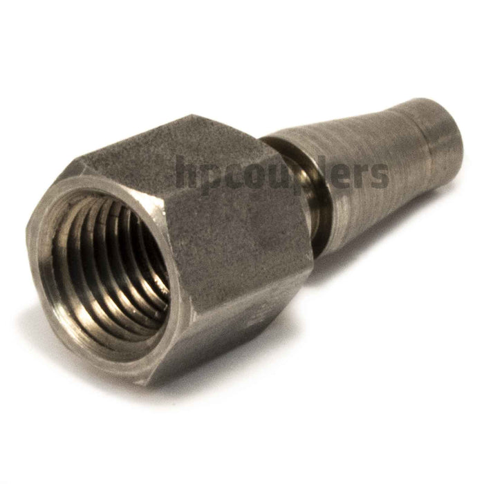 Foster SHD11S/S, SHD Series, Schrader Plug, 1/4" Female NPT, Stainless Steel