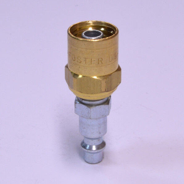 Reusable Hose Barb - 1/4" Body Plug X 3/8" ID - 11/16" OD Air Fittings