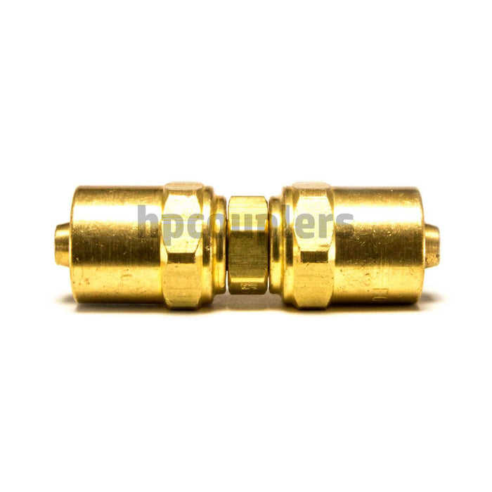 Reusable Hose Barb – 3/8 NPT X 3/8 ID, 3/4 OD, Brass Air Hose Fitting, Foster 4D11