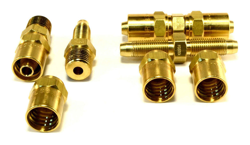 4pc Reusable Hose barb Set - Air Hose FIttings
