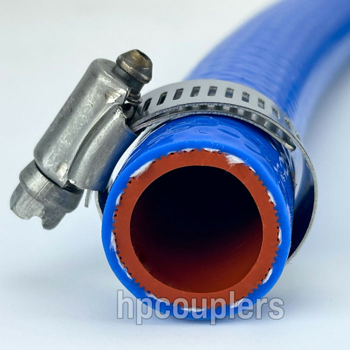 30ft 3/8" ID Blue Silicone Heater Hose Clamps Cutter 10mm 350F Radiator Coolant