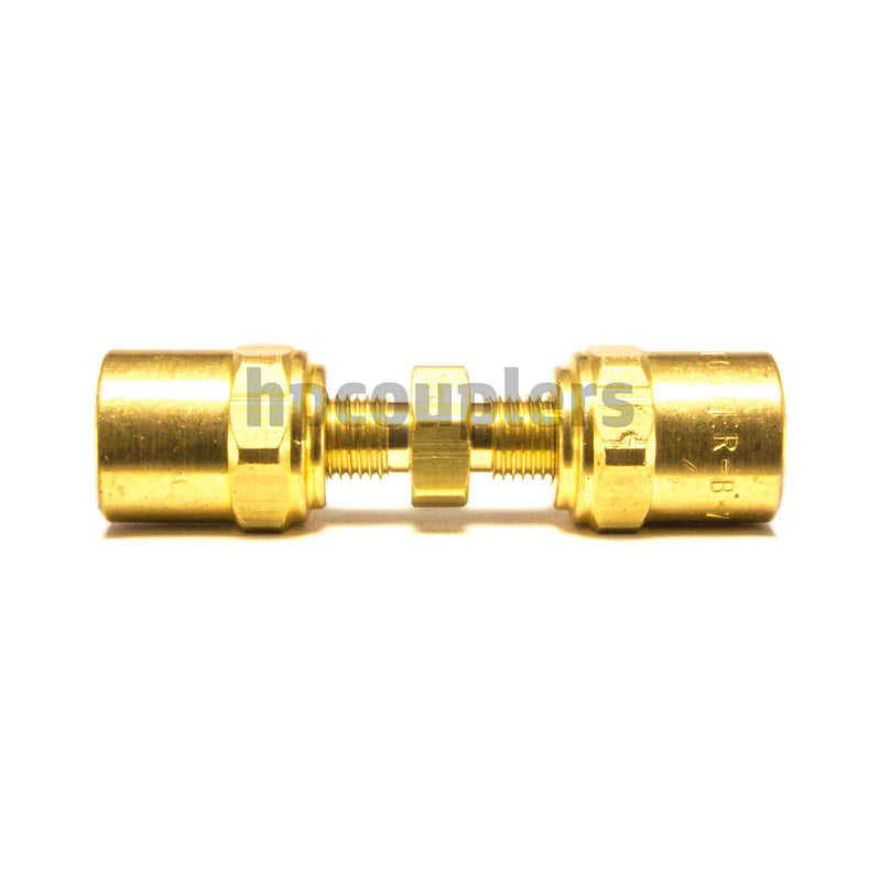 Reusable Hose Barb - 1/4" ID X 5/8" OD Hose - USA MADE Air Hose Fittings Brass